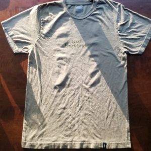 HUF rose skeleton shirt